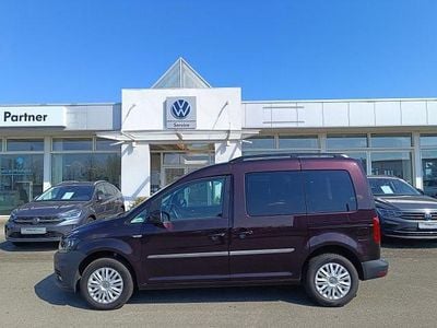 Usata VW Caddy Trendline 102 CV (75 kW) 2019 Nero Monovolume