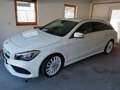 Gebraucht Mercedes CLA200 Shooting Brake AMG line 156 PS (114 kW) 2017 Weiß Kombi