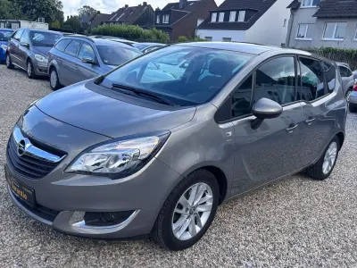 Gebraucht Opel Meriva drive 101 PS (74 kW) 2016 Grau Van / Kleinbus