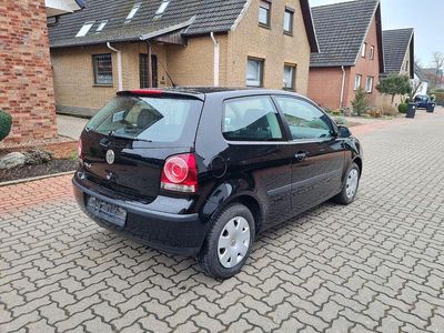Gebraucht VW Polo Trendline 60 PS (44 kW) 2009 Schwarz Kleinwagen