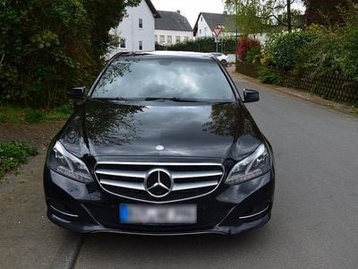 Brugt Mercedes E200 136 HK (100 kW) 2013 Sort Sedan