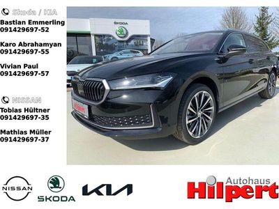 Gebraucht Skoda Superb LAURIN & KLEMENT 150 PS (110 kW) 2024 Ebony schwarz metallic (metallic) Kombi