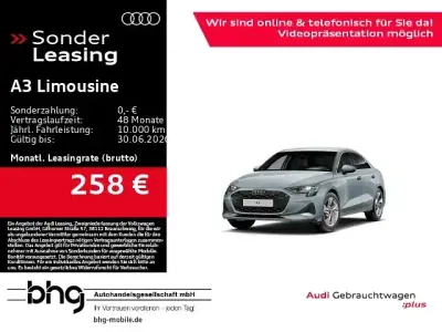 Gebraucht Audi A3 Advanced 150 PS (110 kW) 2025 Grau Limousine