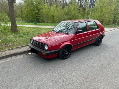 Używany VW Golf II 90 KM (66 kW) 1991 Czerwony Hatchback