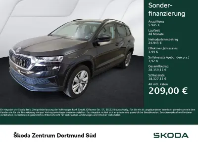 Gebraucht Skoda Karoq Selection 150 PS (110 kW) 2025 Schwarzmagic perleffekt SUV