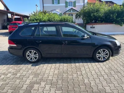 Gebraucht VW Golf VI Trendline 102 PS (75 kW) 2008 Schwarz Kleinwagen