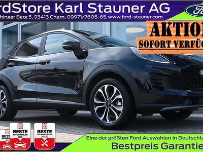 Gebraucht Ford Puma Titanium 125 PS (91 kW) 2025 Agate black metallic SUV
