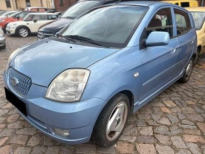 Gebraucht Kia Picanto EX 65 PS (47 kW) 2005 Blau Kleinwagen