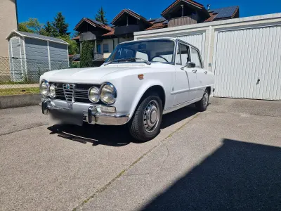 Gebraucht Alfa Romeo Giulia 1300 Super 88 PS (64 kW) 1972 Weiß Limousine
