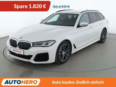 Gebraucht BMW 540 M Sport 340 PS (250 kW) 2021 Alpinweiss iii Kombi