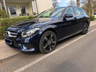 Gebraucht Mercedes C300e Exclusive 194 PS (142 kW) 2020 Blau Kombi