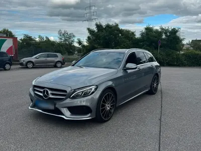 Gebraucht Mercedes C250 AMG line 224 PS (164 kW) 2014 Grau Kombi