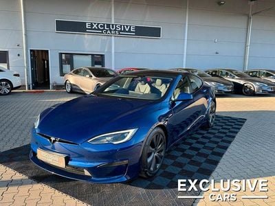 Gebraucht Tesla Model S 492 kW (670 PS) 2024 Deep blue metallic Kleinwagen