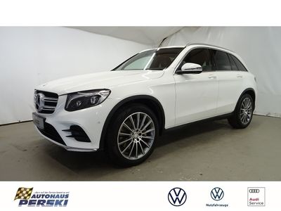 gebraucht Mercedes GLC220 d AMG Line 4Matic Automatik AHK KLIMA NAVI INT. LIGHT SYSTEM LED