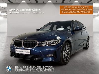 Gebraucht BMW 330e Sport Line 292 PS (214 kW) 2022 Blau Kombi