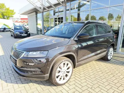 Gebraucht Skoda Karoq Style 150 PS (110 kW) 2018 Schwarzmagic perleffekt SUV