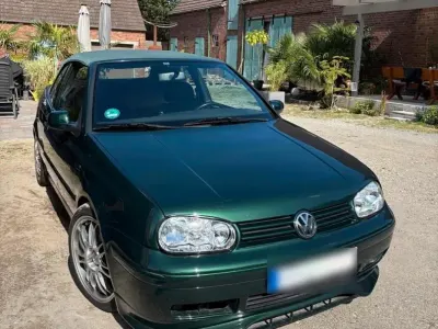Gebraucht VW Golf Cabriolet 75 PS (55 kW) 1998 Grün Cabrio