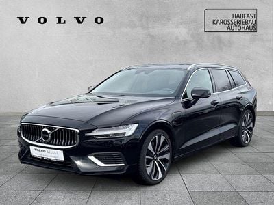 Gebraucht Volvo V60 Inscription 341 PS (250 kW) 2021 Black solid stone / solid Kombi