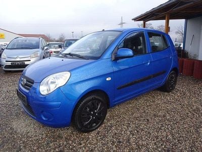 Gebraucht Kia Picanto Attract 65 PS (47 kW) 2009 Blau Kleinwagen