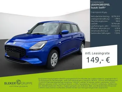Nouă Suzuki Swift Club 83 CP (61 kW) 2026 Albastru Hatchback
