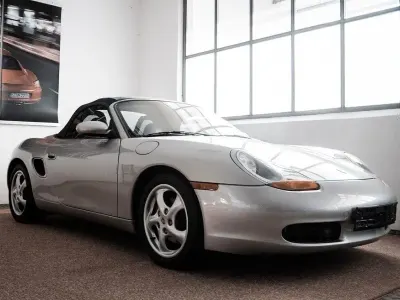 Gebraucht Porsche 986 Boxster 204 PS (150 kW) 1998 Silber Cabrio