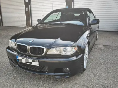 Gebraucht BMW 320 Cabriolet Sport Line 150 PS (110 kW) 2006 Schwarz Cabrio
