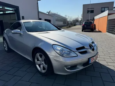 Gebraucht Mercedes SLK200 163 PS (119 kW) 2005 Silber Cabrio