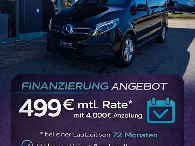 Gebraucht Mercedes V300 239 PS (175 kW) 2019 Schwarz Van / Kleinbus