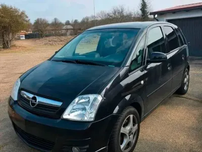 Gebraucht Opel Meriva Edition 105 PS (77 kW) 2006 Schwarz Van / Kleinbus