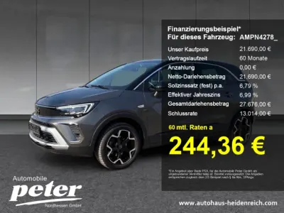Gebraucht Opel Crossland X Elegance 131 PS (96 kW) 2023 Met. vulkan grau (metallic) SUV