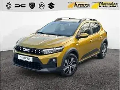 Neu Dacia Sandero Stepway 101 PS (74 kW) 2026 Gelb (amber yellow) Kleinwagen
