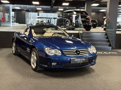 Gebraucht Mercedes SL500 Exclusive 306 PS (225 kW) 2002 Blau Cabrio
