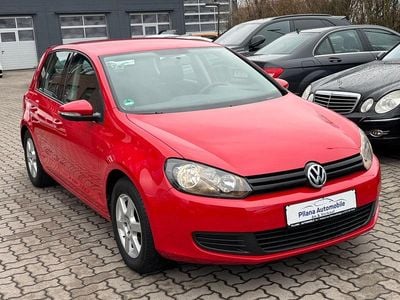 Gebraucht VW Golf VI 80 PS (58 kW) 2009 Rot Kleinwagen