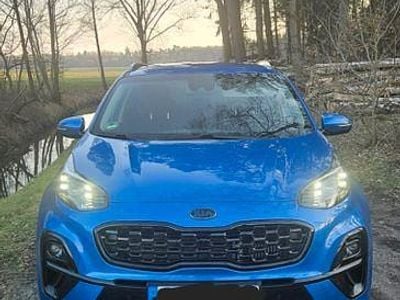 Gebraucht Kia Sportage 177 PS (130 kW) 2021 Blau SUV