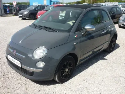 Używany Fiat 500C Pop 69 KM (50 kW) 2012 Szary Kabriolet