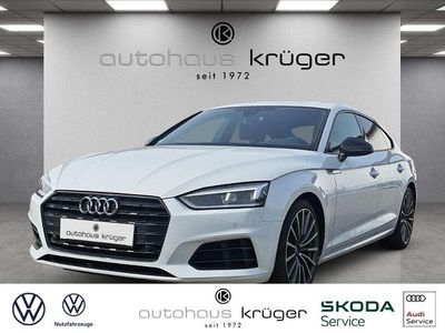 Gebraucht Audi A5 Sportback Comfort 190 PS (139 kW) 2018 Gletscherweiß metallic Kleinwagen