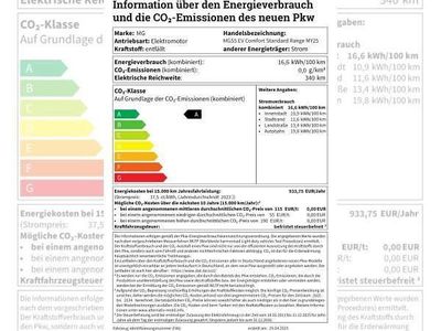 Blau Neu 2025 MG S5 Comfort SUV | 37.990 € (Etwas zu teuer)