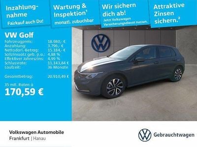 Gebraucht VW Golf VIII Active 131 PS (96 kW) 2021 Grau Limousine