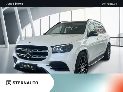 Gebraucht Mercedes GLS450 AMG line 367 PS (269 kW) 2024 Manufaktur diamantweiß bright SUV