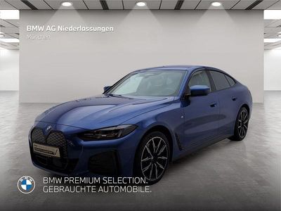 Blau Gebraucht 2024 BMW i4 M Sport Limousine | 51.901 € (Etwas zu teuer)