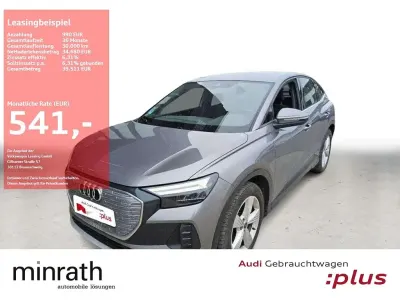 Gebraucht Audi Q4 Sportback e-tron Ambiente 219 kW (299 PS) 2023 Grau SUV