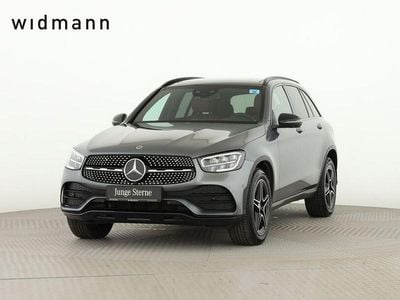 Gebraucht Mercedes GLC300 AMG 258 PS (189 kW) 2022 Metalliclack selenitgrau SUV