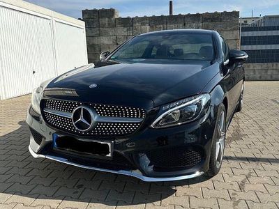 Gebraucht Mercedes C180 AMG line 156 PS (114 kW) 2016 Schwarz Coupé