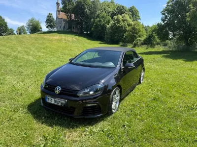 Gebraucht VW Golf Cabriolet R 265 PS (194 kW) 2013 Schwarz Cabrio