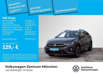 Grau Gebraucht 2025 VW Taigo R-line SUV | 27.980 € (Fairer Preis)