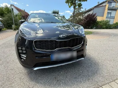 Gebraucht Kia Sportage GT-Line 185 PS (136 kW) 2017 Schwarz SUV