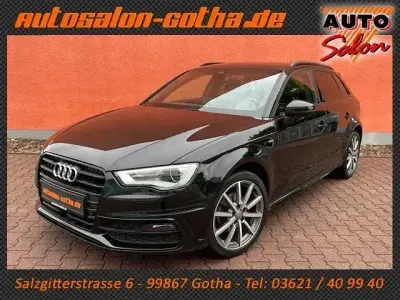 Używany Audi A3 S-Line 105 KM (77 kW) 2014 Czarny Sedan/Limuzyna