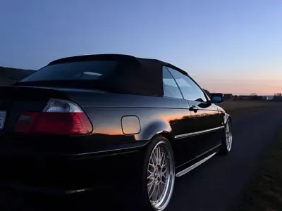 Gebraucht BMW 325 Cabriolet M Sport 192 PS (141 kW) 2002 Schwarz Cabrio