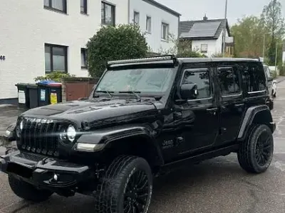 Gebraucht Jeep Wrangler 80th Anniversary 272 PS (200 kW) 2021 Schwarz SUV