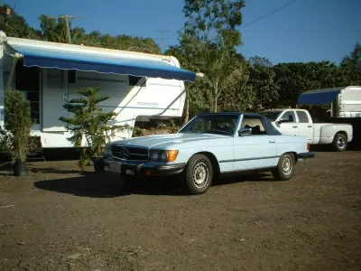 Gebraucht Mercedes 450 179 PS (131 kW) 1979 Blau Cabrio